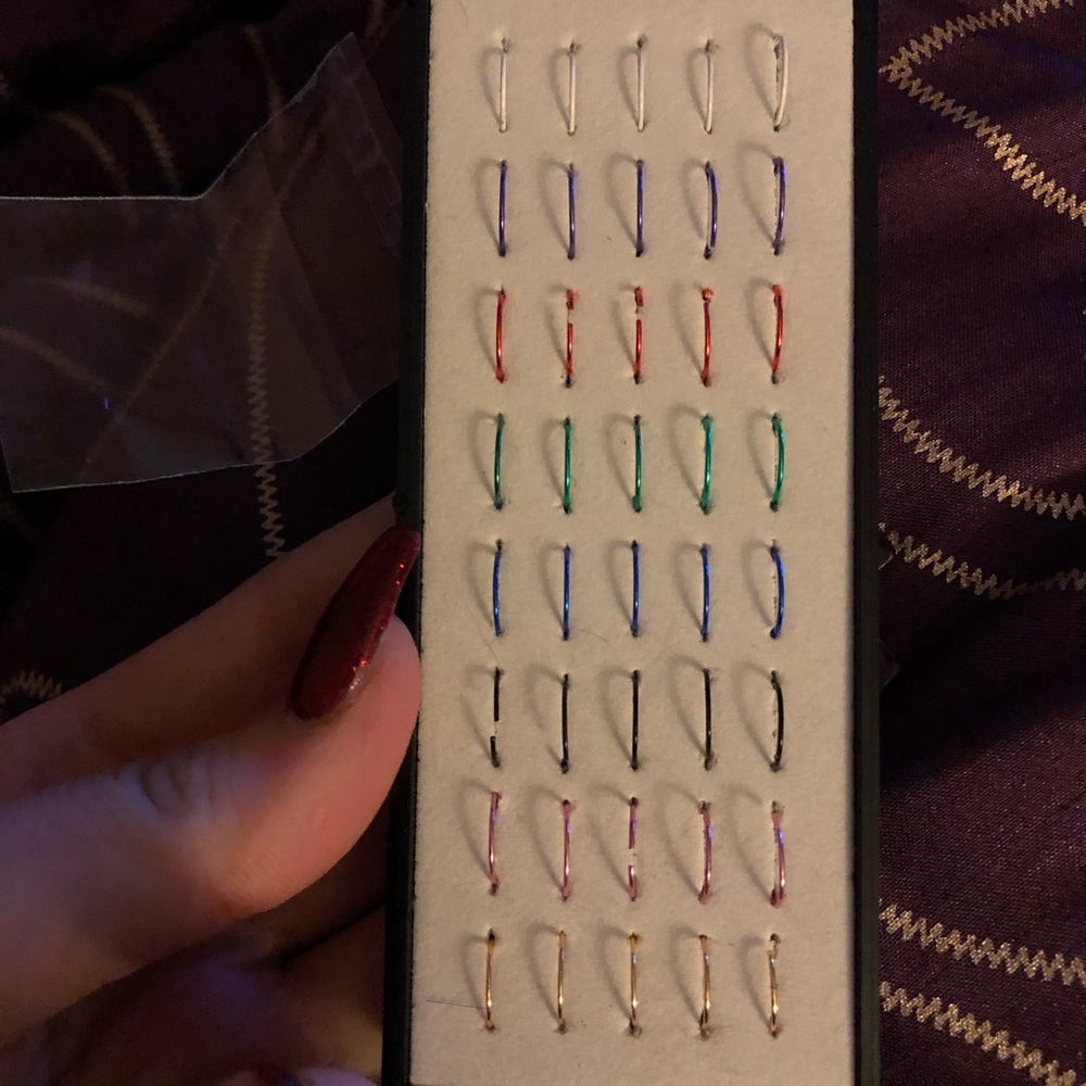 Nose rings and eyebrow piercings for(hannah1378)